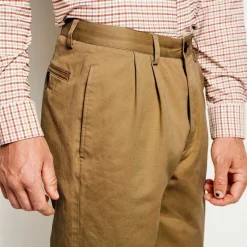 Orvis Pants|Ultimate Khakis Pleated Front Pants Field Khaki
