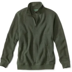 Orvis Sweatshirts|Ultrasoft Quarter-Zip Sweatshirt Dark Pine