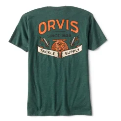 Orvis Shirts|Vintage Reel And Flies T-Shirt Pine
