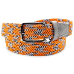 Orvis Belts|Voyager Stretch Belt Orange Multi