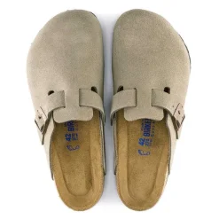 Orvis Sandals|Women'S BirkenstockĀ® Boston Soft Footbed Clogs Taupe C-D