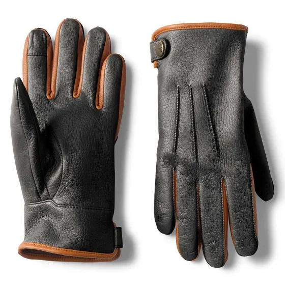 Orvis Gloves & Mittens|Women'S Dorset Cashmere-Lined Leather Driving Gloves Black