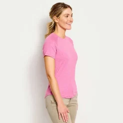 Orvis Shirts|Women'S Dricast Short-Sleeved Tee Punch