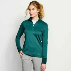 Orvis Fleece|Women'S Horseshoe Hills Quarter-Zip Oceana