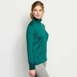 Orvis Fleece|Women'S Horseshoe Hills Quarter-Zip Oceana