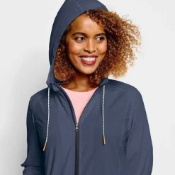 Orvis Shirts|Women'S Open Air Caster Hooded Zip-Up Jacket Carbon