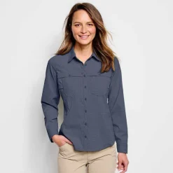 Orvis Shirts|Women'S Open Air Caster Long-Sleeved Shirt Carbon