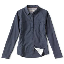 Orvis Shirts|Women'S Open Air Caster Long-Sleeved Shirt Carbon