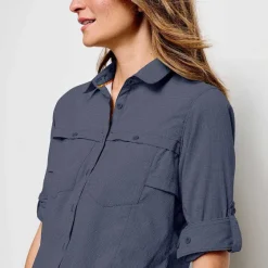 Orvis Shirts|Women'S Open Air Caster Long-Sleeved Shirt Carbon