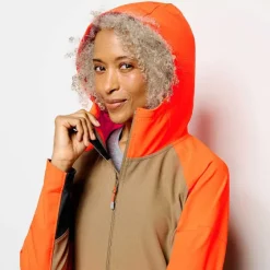 Orvis Jackets|Women'S Pro Lt Softshell Hoodie Blaze Orange