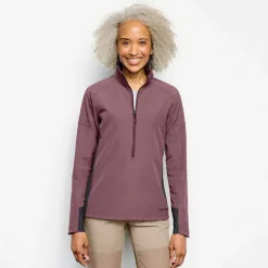 Orvis Jackets|Women'S Pro Lt Softshell Pullover Huckleberry