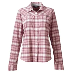 Orvis Shirts|Women'S Pro Stretch Long-Sleeved Shirt Lilac Plaid
