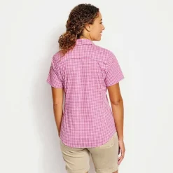 Orvis Shirts|Women'S River Guide Short-Sleeved Shirt Punch Check