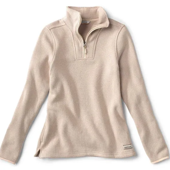 Orvis Fleece|Women'S R65 Sweater Fleece Quarter-Zip Feather