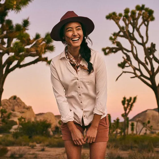 Orvis Hats|Women'S Saddle Ridge Straw Fedora Sedona