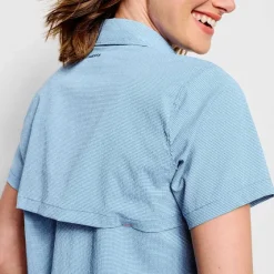 Orvis Shirts|Women'S Short-Sleeved Open Air Caster Cloud Blue