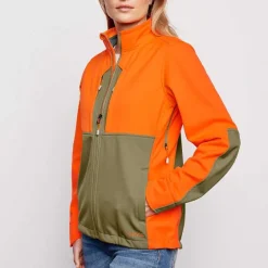 Orvis Hunting|Women'S Softshell Hunting Jacket Tan/Blaze