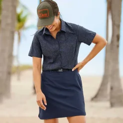 Orvis Shorts|Wonder Ripstop Trail Skort True Navy