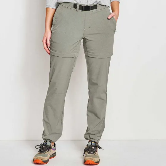 Orvis Pants|Wonder Ripstop Trail Zip-Off Pants Sagebrush