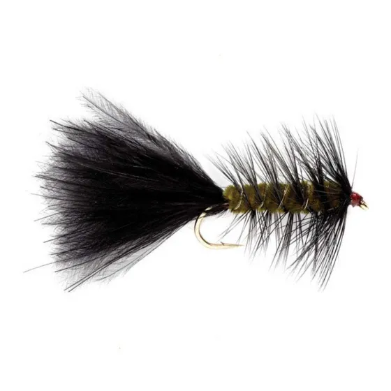Orvis Streamer Flies|Woolly Bugger Olive/Black