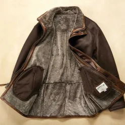 Orvis Jackets|World'S Finest Shearling Coat Brown